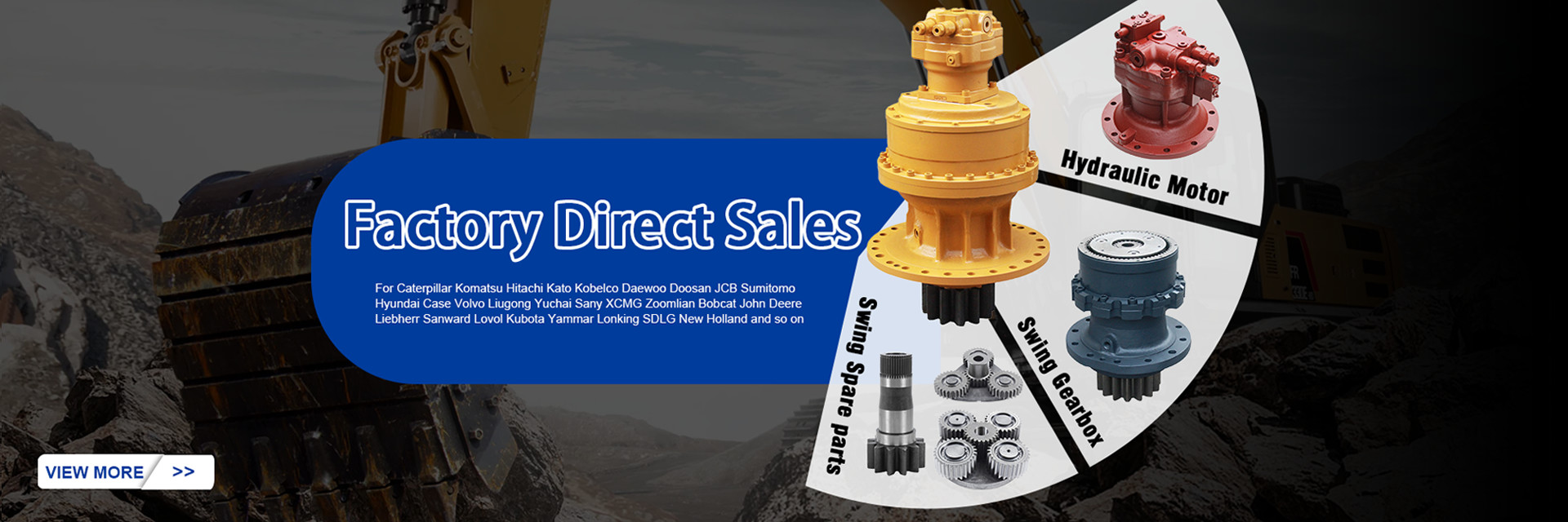 Jakość Napęd końcowy koparki fabryka