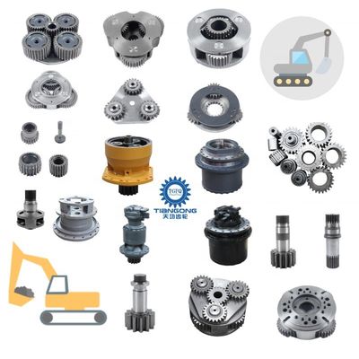 Dobra cena. TGFQ Excavator Crawler Części zamienne Final Drive Travel Gearbox z obudową Sun Gear w Internecie